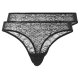 esmara® Damen Strings, 2 Stück, optimale Passform (schwarz, M(40/42)) - B-Ware neuwertig