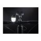 CRIVIT LED Fahrradleuchtenset, 90/70/30/15 Lux mit Li-Ion Akku und Notbremsfunktion, 2-tlg. - B-Ware sehr gut