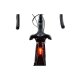 CRIVIT LED Fahrradleuchtenset, 90/70/30/15 Lux mit Li-Ion Akku und Notbremsfunktion, 2-tlg. - B-Ware sehr gut