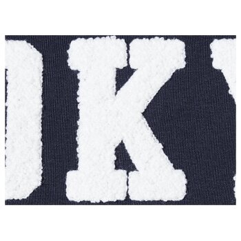 esmara® Damen Sweatpullover, mit Frottee-Print (navy, L(44/46)) - B-Ware neuwertig