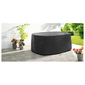 LIVARNO home Schutzhülle für Gartentische, mit praktischem Stopper (Oval) - B-Ware sehr gut
