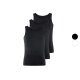 LIVERGY® Herren Achselhemden, 3 Stück, in anschmiegsamer Feinripp-Qualität - B-Ware