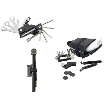 CRIVIT Fahrrad Multifunktionstool/Untersatteltasche mit...