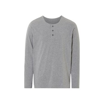 LIVERGY® Herren Pyjama mit Rundhalsausschnitt, lang - B-Ware