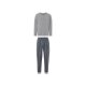 LIVERGY® Herren Pyjama mit Rundhalsausschnitt, lang - B-Ware