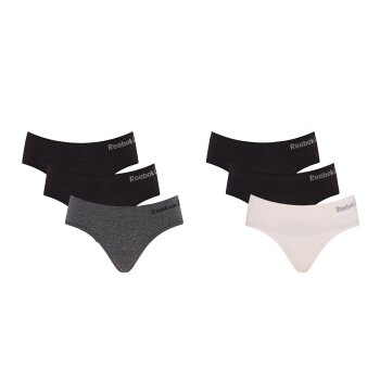 Damen Slips, 3 Stück, mit elastischen Reebok...