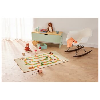 LIVARNO home Kinder-Spielteppich, 70 x 120 cm (Tiere) - B-Ware neuwertig