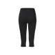 CRIVIT Damen Funktionscapri mit feuchtigkeitsspendender Wirkung (Schwarz, S(36/38)) - B-Ware neuwertig