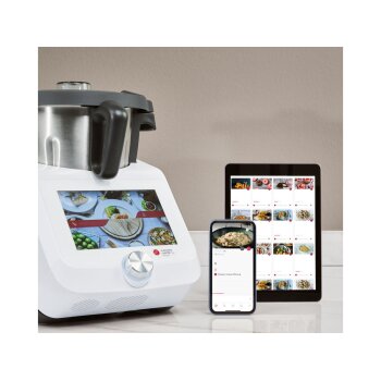 SILVERCREST® KITCHEN TOOLS Monsieur Cuisine Smart »SKMS 1200 A1«, weiß - B-Ware Transportschaden Kosmetisch