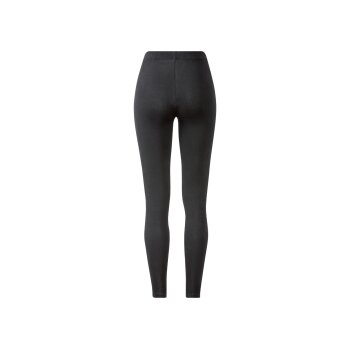 esmara® Damen Leggings mit hohem Baumwollanteil (Schwarz, S(36/38)) - B-Ware neuwertig