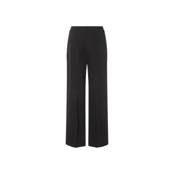 esmara® Damen Wide-Leg-Bundfaltenhose, hohe Leibhöhe - B-Ware