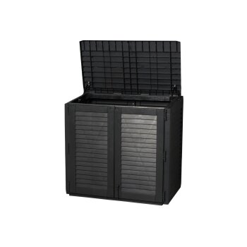 LIVARNO home Garten-Maxibox, B 117 x T 74 x H 110 cm, anthrazit - B-Ware sehr gut