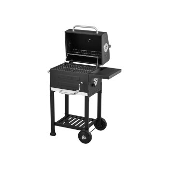 GRILLMEISTER Holzkohle-Komfortgrill Mini »KANSAS«, mit Warmhalterost - B-Ware sehr gut