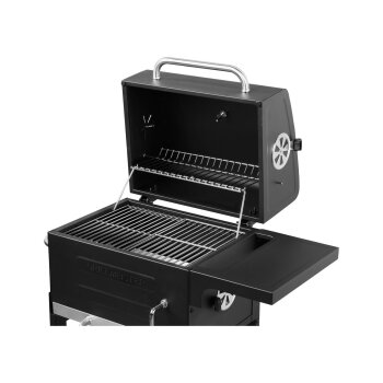 GRILLMEISTER Holzkohle-Komfortgrill Mini »KANSAS«, mit Warmhalterost - B-Ware sehr gut