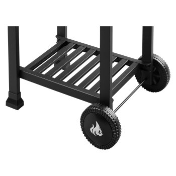 GRILLMEISTER Holzkohle-Komfortgrill Mini »KANSAS«, mit Warmhalterost - B-Ware sehr gut