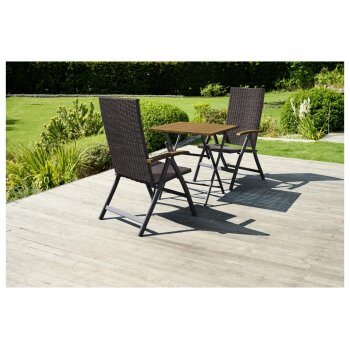 LIVARNO® Alu-Klapptisch »Valencia«, 70 x 70 x 74 cm - B-Ware sehr gut