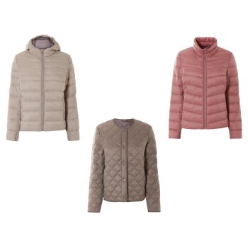esmara® Damen Lightweight-Jacke, ultraleicht und warm...