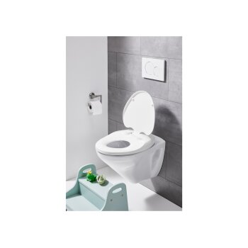 LIVARNO home WC-Sitz, mit integriertem Kindersitz - B-Ware neuwertig