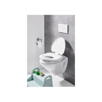 LIVARNO home WC-Sitz, mit integriertem Kindersitz - B-Ware neuwertig