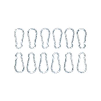 PARKSIDE® Karabiner-/Schäkelhaken-Set aus Stahl - B-Ware