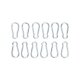 PARKSIDE® Karabiner-/Schäkelhaken-Set aus Stahl - B-Ware