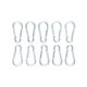 PARKSIDE® Karabiner-/Schäkelhaken-Set aus Stahl - B-Ware