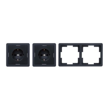 SILVERCREST® Steckdosen-Set / Wechselschalter-Set,...