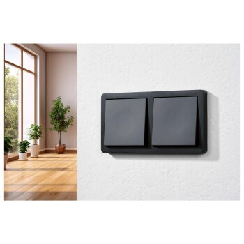 SILVERCREST® Steckdosen-Set / Wechselschalter-Set, mit schraubenlosen Anschlussklemmen - B-Ware