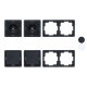 SILVERCREST® Steckdosen-Set / Wechselschalter-Set, mit schraubenlosen Anschlussklemmen - B-Ware