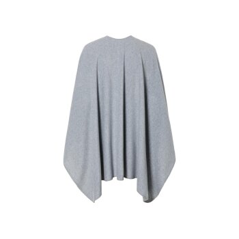 esmara® Damen Poncho, mit recyceltem Material (Hellgrau) - B-Ware neuwertig