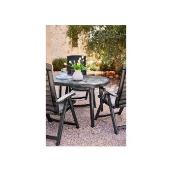 LIVARNO home Gartentisch Dallas, anthrazit - B-Ware sehr gut