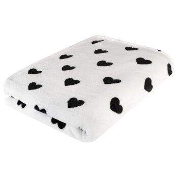 LIVARNO home Kuscheldecke, 150 x 200 cm (Weiß) - B-Ware neuwertig
