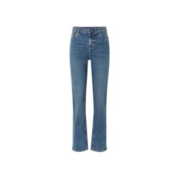 esmara® Damen Jeans, Straight Fit, mit hoher Leibhöhe (Blau, 36) - B-Ware neuwertig