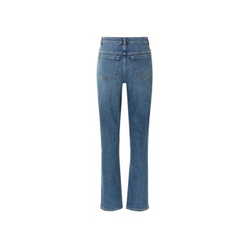 esmara® Damen Jeans, Straight Fit, mit hoher Leibhöhe (Blau, 36) - B-Ware neuwertig