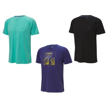 CRIVIT Herren Funktionsshirt, mit recyceltem Material -...