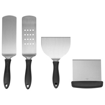 GRILLMEISTER Grillbesteck in Aufbewahrungstasche (Grillspachtel Set) - B-Ware sehr gut