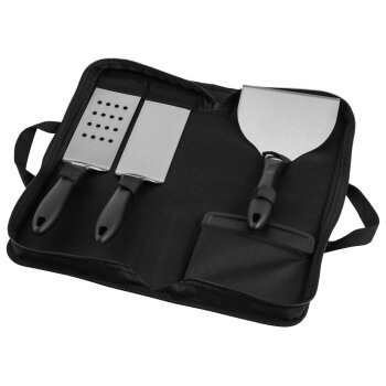 GRILLMEISTER Grillbesteck in Aufbewahrungstasche (Grillspachtel Set) - B-Ware sehr gut