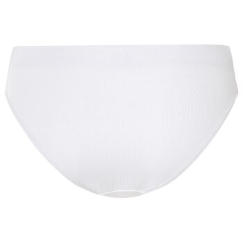 esmara® Damen Slips, 3 Stück, in modischer Doppelripp-Qualität (Weiß, M(40/42)) - B-Ware neuwertig
