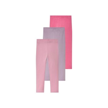 lupilu® Kleinkinder Leggings, 3 Stück, mit hoher...