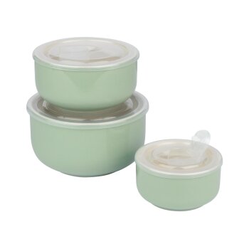 LIVARNO home Porzellanschüssel-Set, 3-teilig - B-Ware