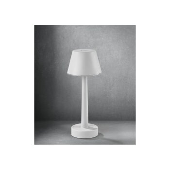 LIVARNO home LED-Akku-Tischleuchte, kabellos (Weiß) - B-Ware sehr gut