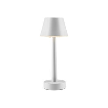 LIVARNO home LED-Akku-Tischleuchte, kabellos (Weiß) - B-Ware sehr gut