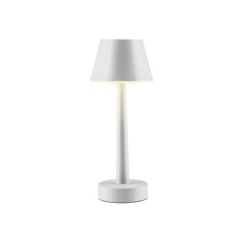 LIVARNO home LED-Akku-Tischleuchte, kabellos (Weiß) - B-Ware sehr gut