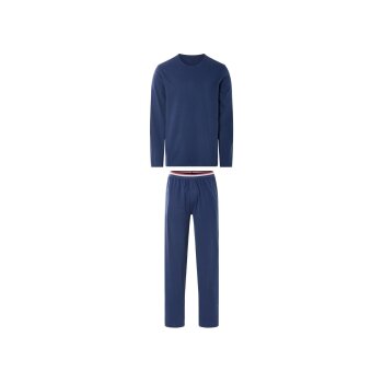 LIVERGY® Herren Pyjama, aus reine Baumwolle - B-Ware