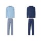 LIVERGY® Herren Pyjama, aus reine Baumwolle - B-Ware