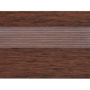 Lichtblick Duo Rollo Klemmfix, ohne Bohren, meliert (Dunkelbraun, 60 x 150 cm) - B-Ware sehr gut