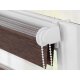 Lichtblick Duo Rollo Klemmfix, ohne Bohren, meliert (Dunkelbraun, 45 x 150 cm) - B-Ware sehr gut