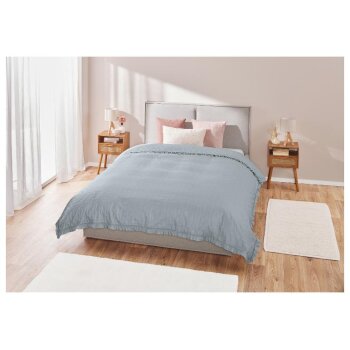 LIVARNO home Tagesdecke, 220 x 240 cm, grau - B-Ware...