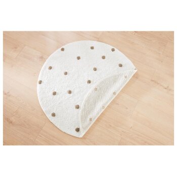 LIVARNO home Kinder Teppich, aus recyceltem Material (Punkte) - B-Ware sehr gut