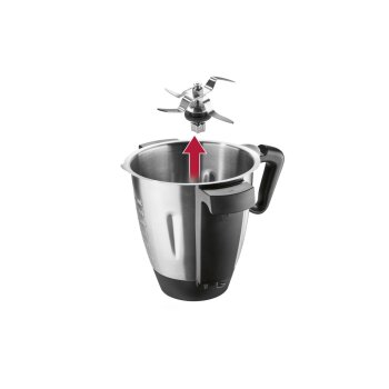 SILVERCREST® KITCHEN TOOLS Monsieur Cuisine Smart SKMS 1200 C1 Anthrazit Matt - B-Ware neuwertig